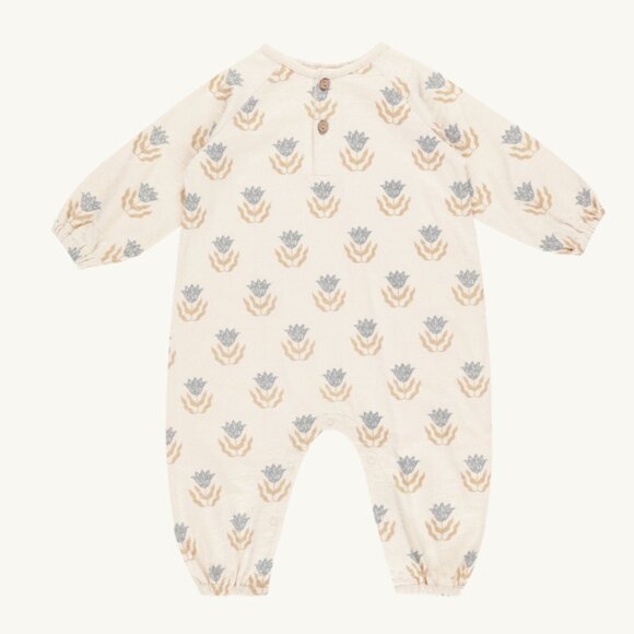 NWT - Rylee + Cru Flora Henley Jumpsuit size 0-3M - Picture 1 of 1